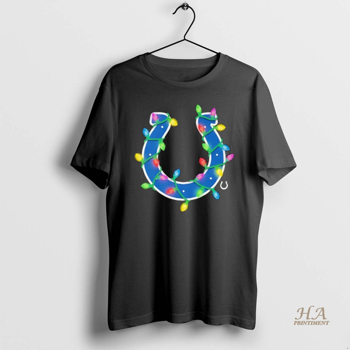 Official Indianapolis Colts Logo Christmas Light Shirt Hoodie Sweatshirt | PurePodTees.com