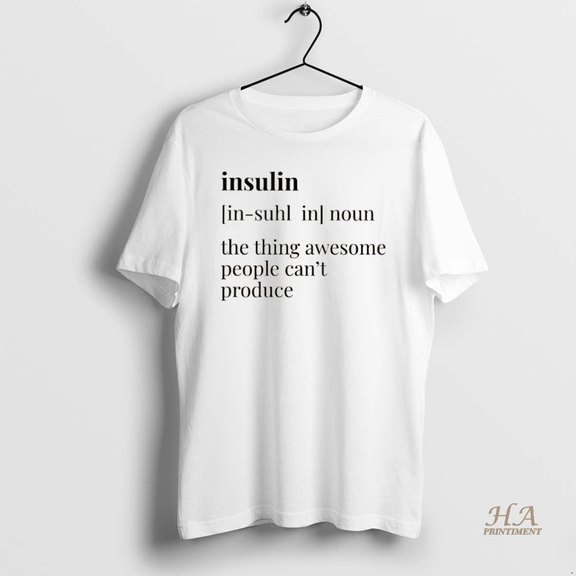 Official Insulin Definition The Thing Awesome People Cant Produce Christmas Shirt Hoodie Sweatshirt | PurePodTees.com