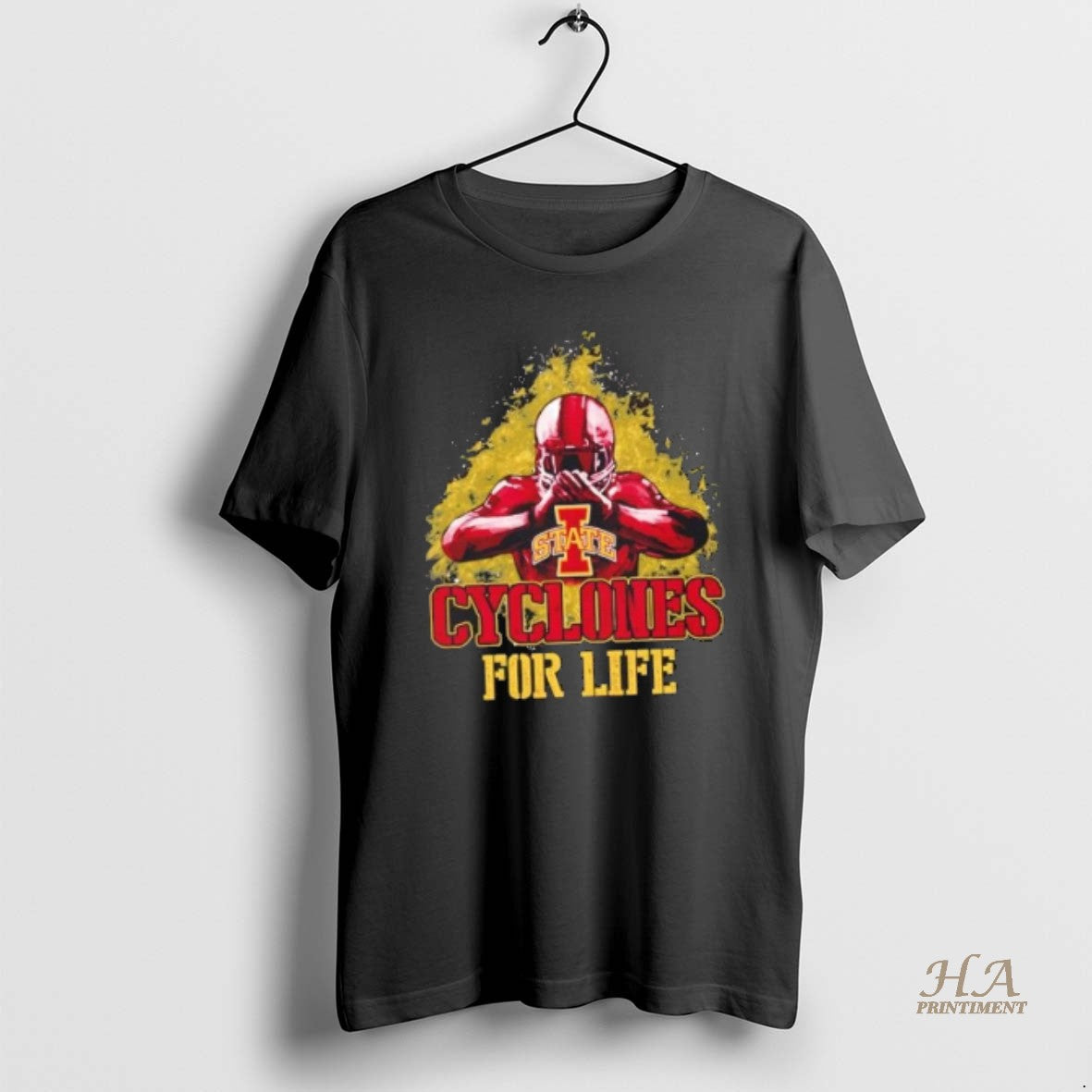 Official Iowa State Cyclones Football For Life Shirt Hoodie Sweatshirt | PurePodTees.com