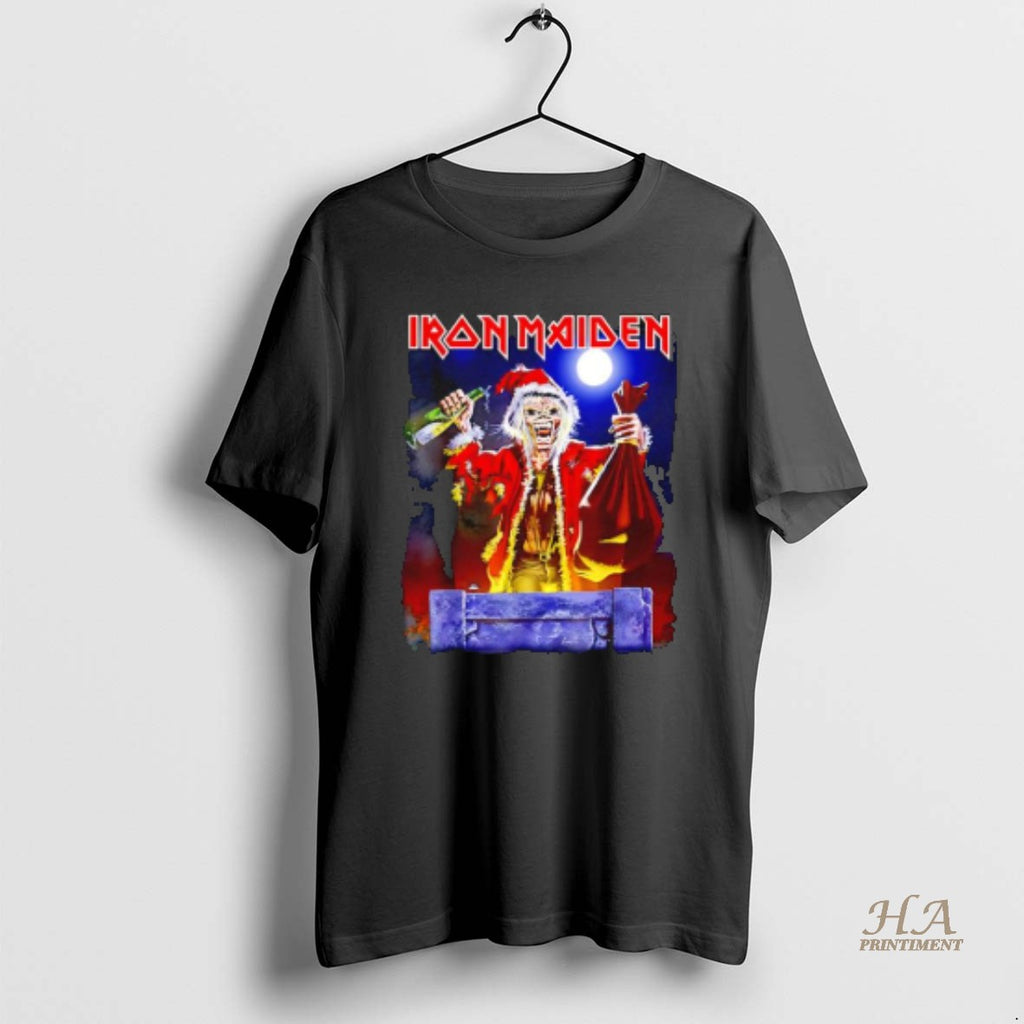 Official Iron Maiden No Prayer For Christmas Shirt Hoodie Sweatshirt | PurePodTees.com