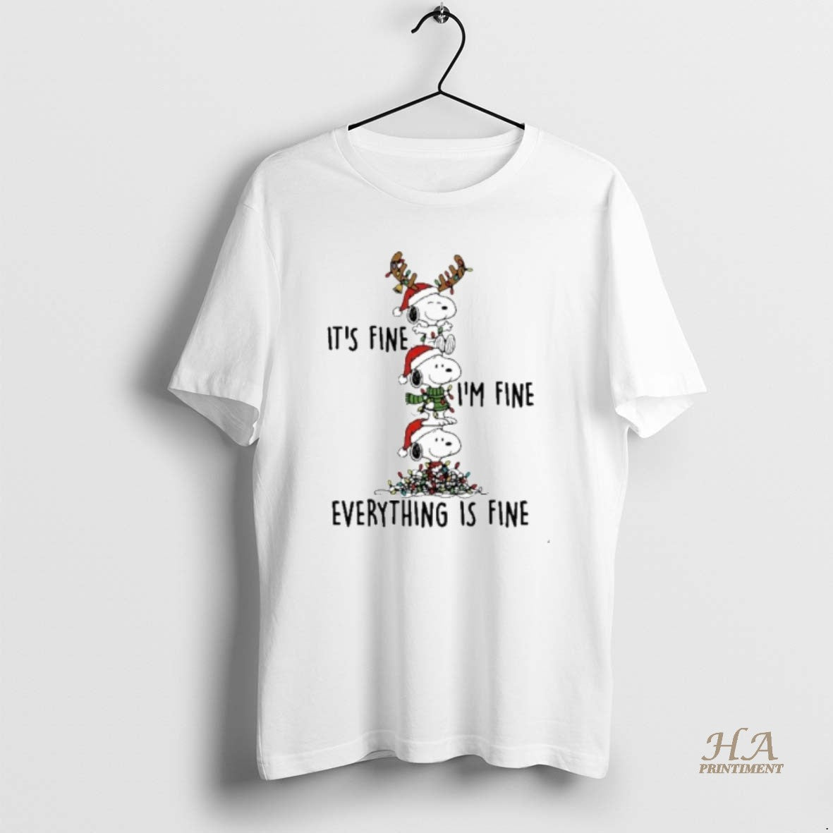 Official Its Fine Im Fine Shirt Hoodie Sweatshirt | PurePodTees.com