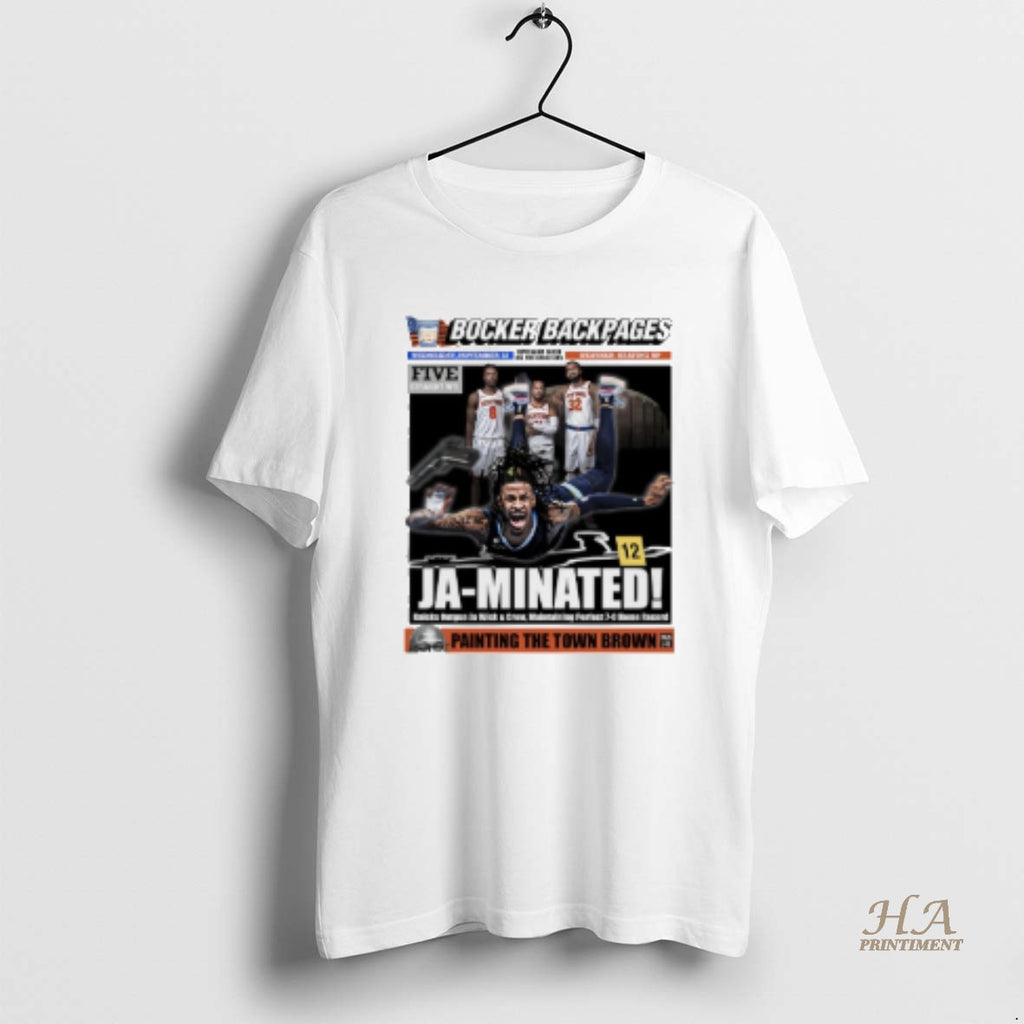 Official Ja Morant Ja Minated Ny Knicks News Shirt Hoodie Sweatshirt | PurePodTees.com