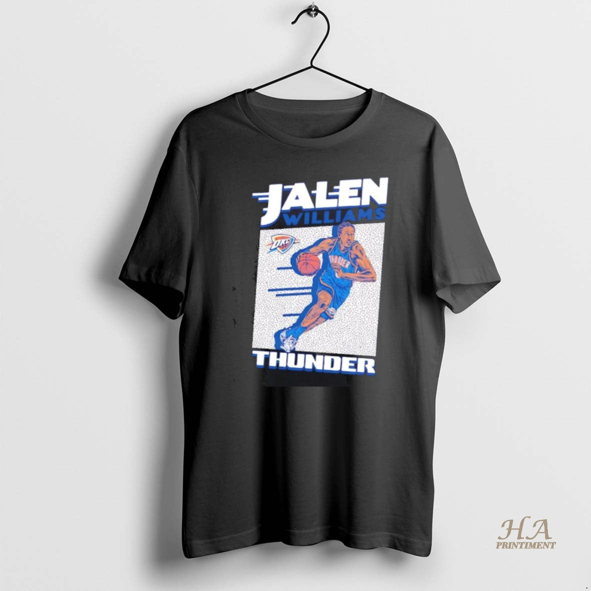 Official Jalen Williams Action Oklahoma City Thunder Shirt Hoodie Sweatshirt | PurePodTees.com