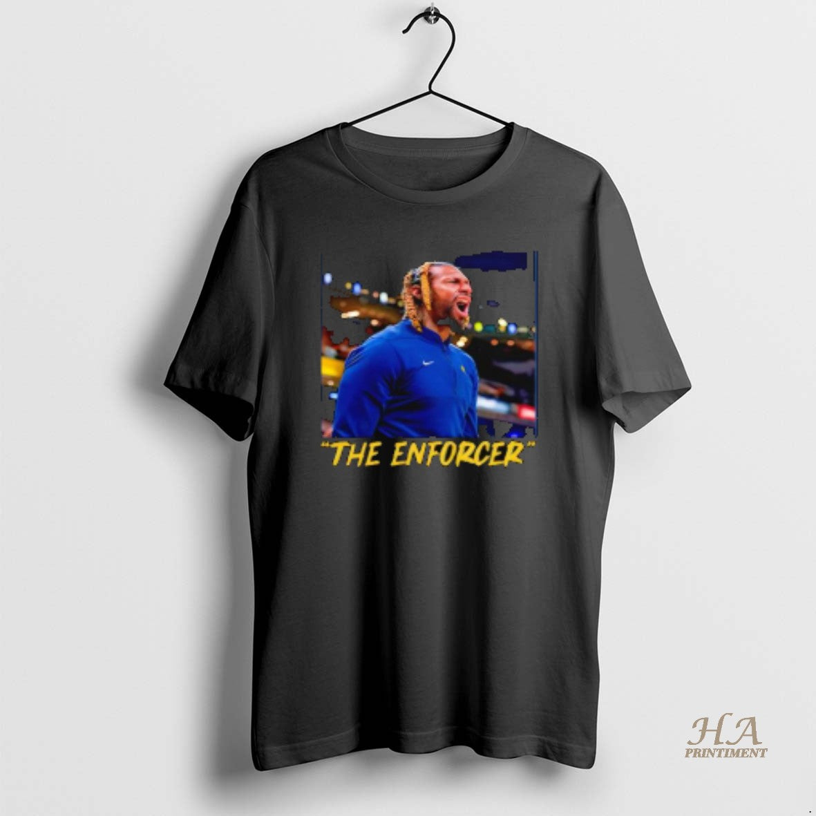 Official James Johnson The Enforcer Shirt Hoodie Sweatshirt | PurePodTees.com