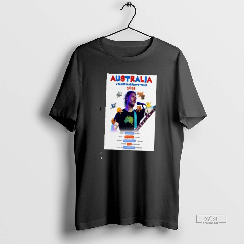 Official James Marriott Australia Tour 2026