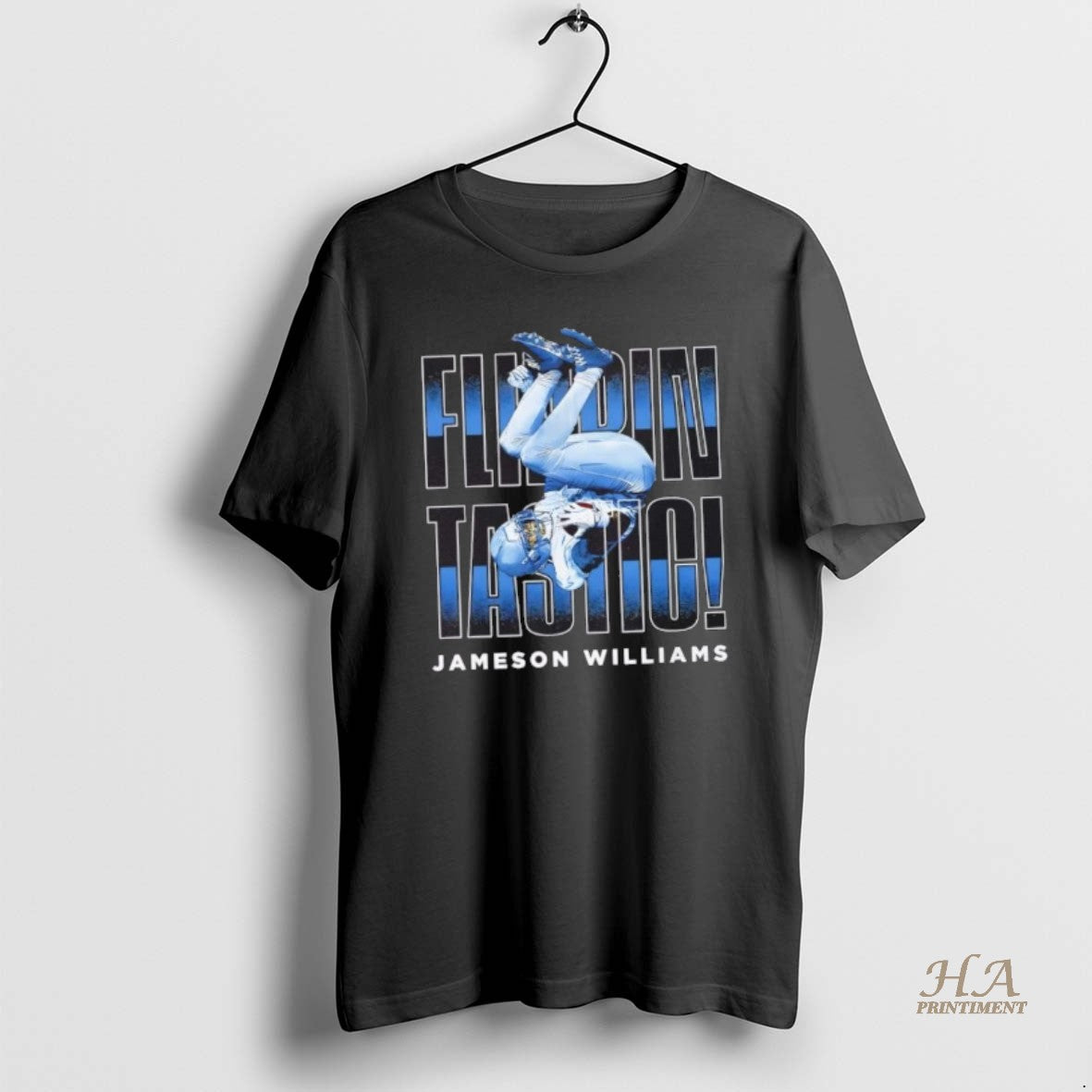 Official Jameson Williams Detroit Lions Flippintastic Shirt Hoodie Sweatshirt | PurePodTees.com