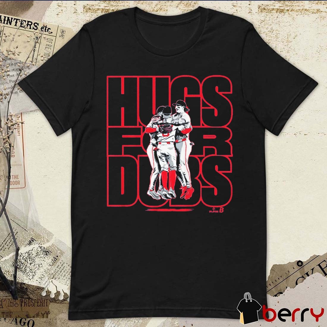 Jarren Duran, Wilyer Abreu, Ceddanne Rafaela Hugs For Dubs Boston Red Sox MLB t-shirt