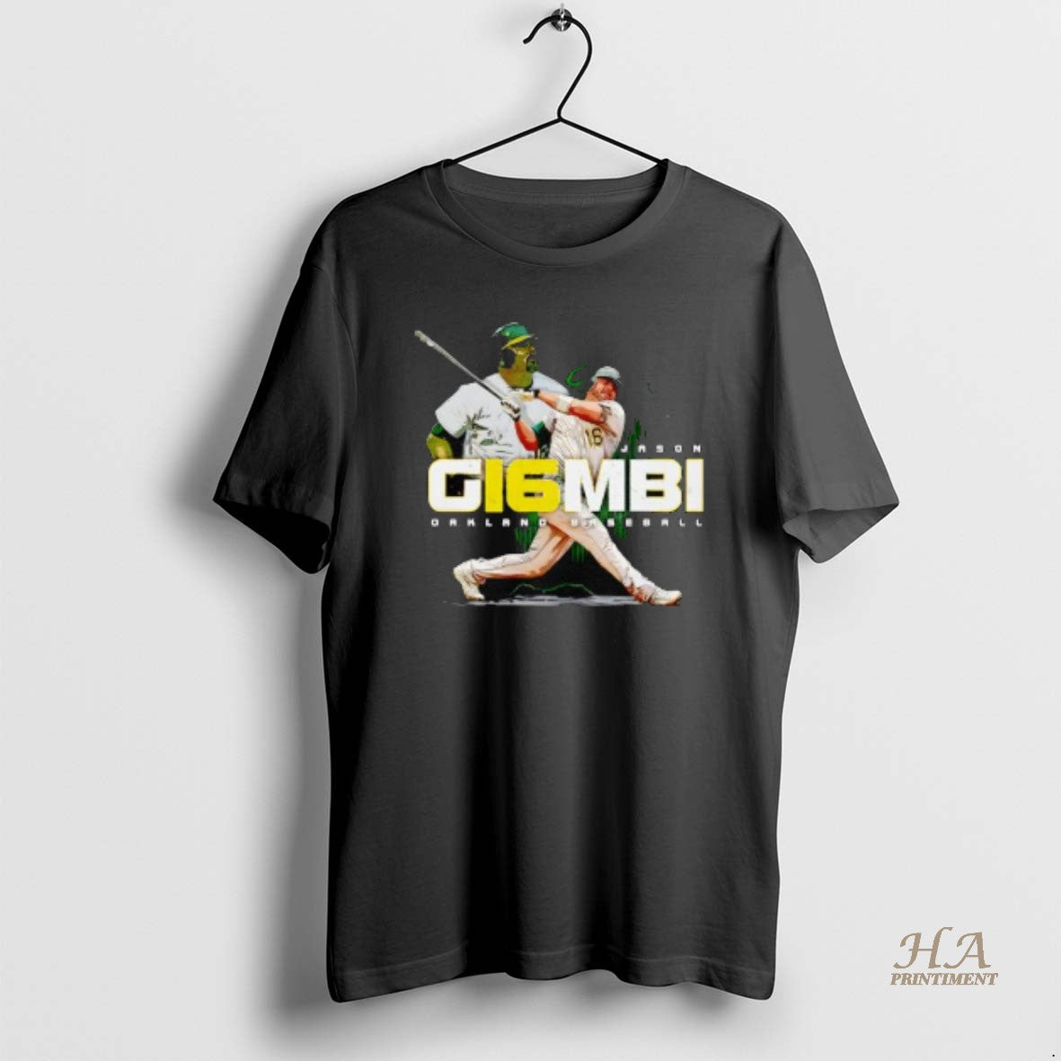 Official Jason Giambi Oakland Player Number Shirt Hoodie Sweatshirt | PurePodTees.com