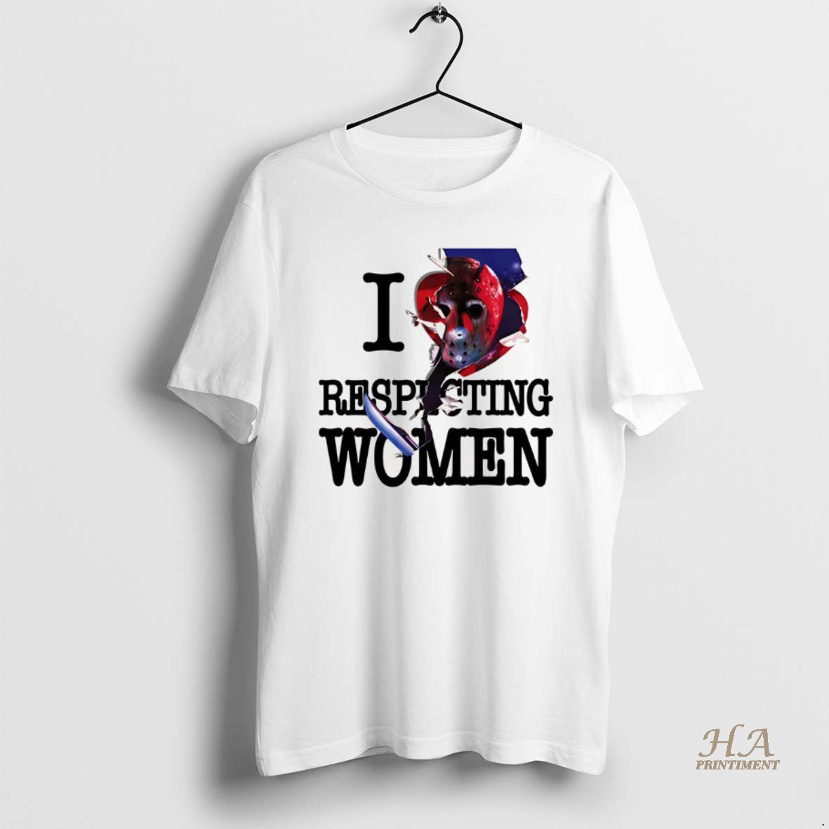 Official Jason Voorhees I Love Respecting Women Inside Me Shirt Hoodie Sweatshirt | PurePodTees.com