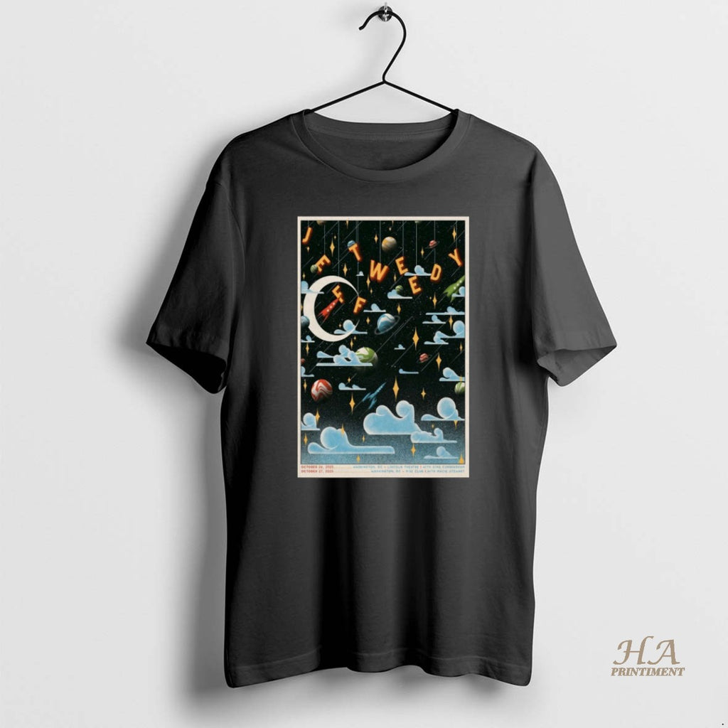 Official Jeff Tweedy Oct 26 2025 Lincoln Theatre In Washington Dc Shirt Hoodie Sweatshirt | PurePodTees.com
