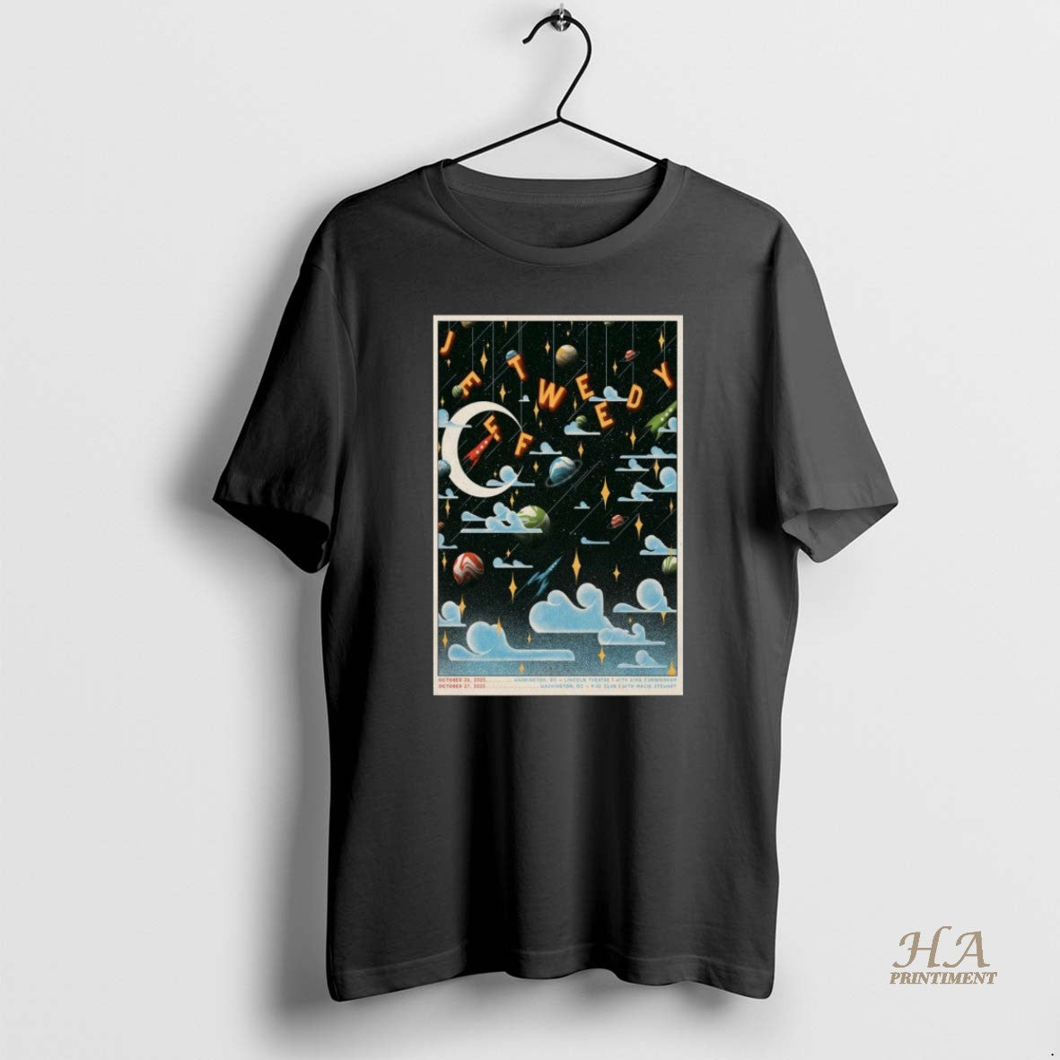 Official Jeff Tweedy Oct 26 2025 Lincoln Theatre In Washington Dc Shirt Hoodie Sweatshirt | PurePodTees.com