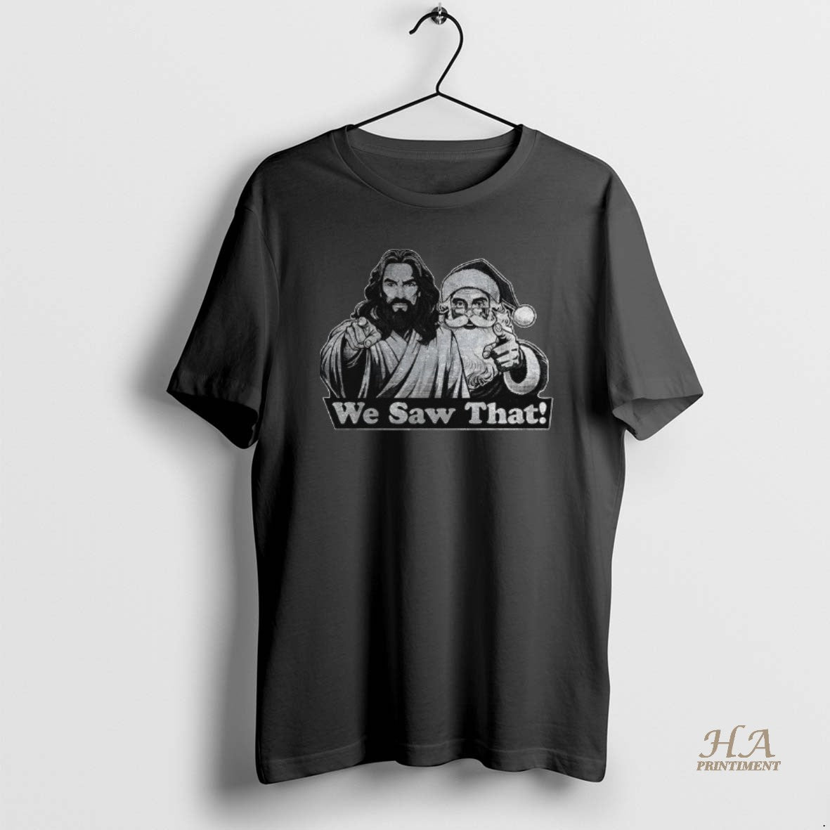 Official Jesus Santa Claus Merry Christmas Shirt Hoodie Sweatshirt | PurePodTees.com