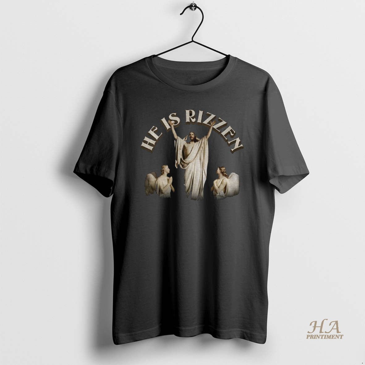 Official Jesus He Is Rizzen Vintage Shirt Hoodie Sweatshirt | PurePodTees.com