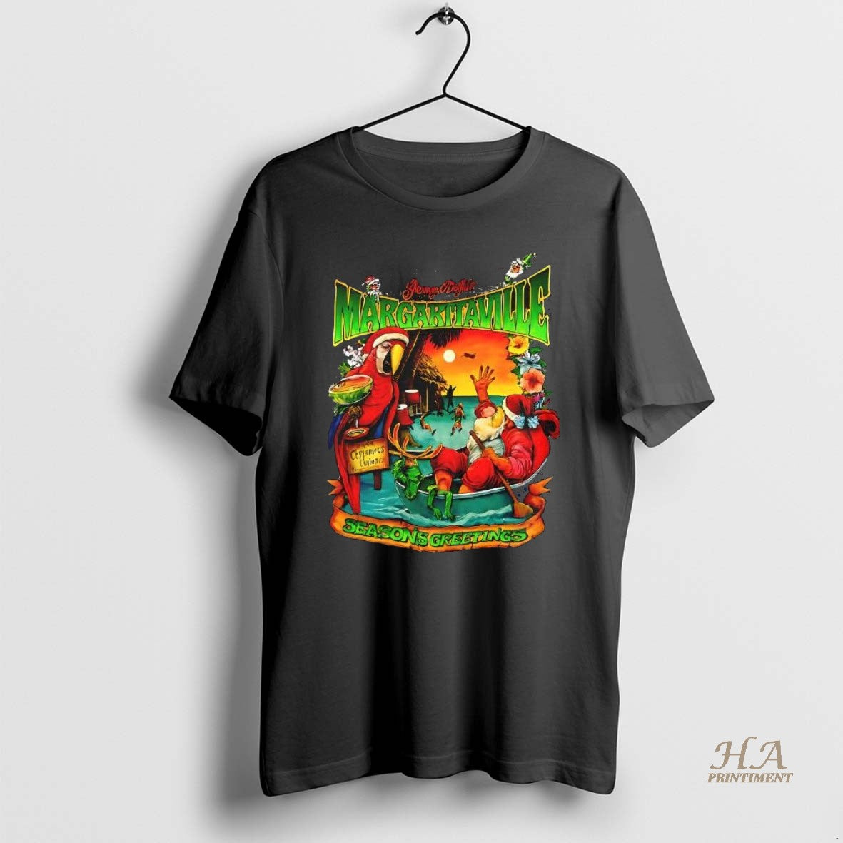 Official Jimmy Buffett Christmas Island Christmas Shirt Hoodie Sweatshirt | PurePodTees.com