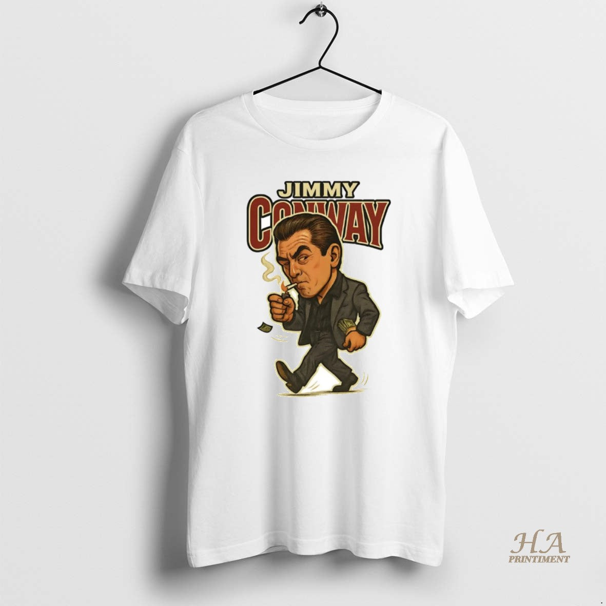 Official Jimmy Conway Goodfellas Caricature Shirt Hoodie Sweatshirt | PurePodTees.com