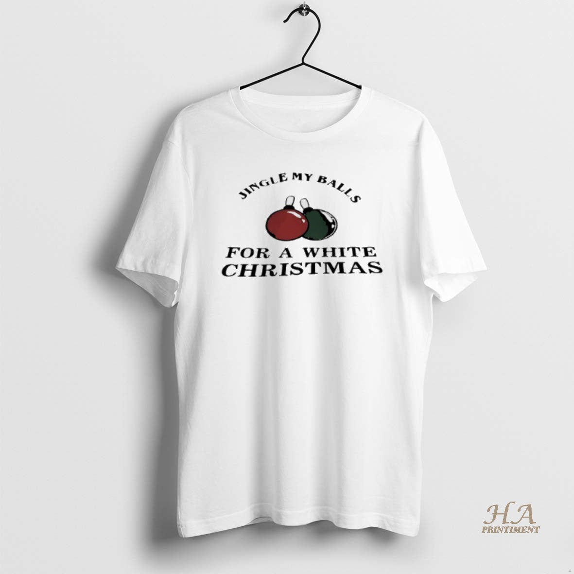 Official Jingle My Balls For A White Christmas 2025 Shirt Hoodie Sweatshirt | PurePodTees.com