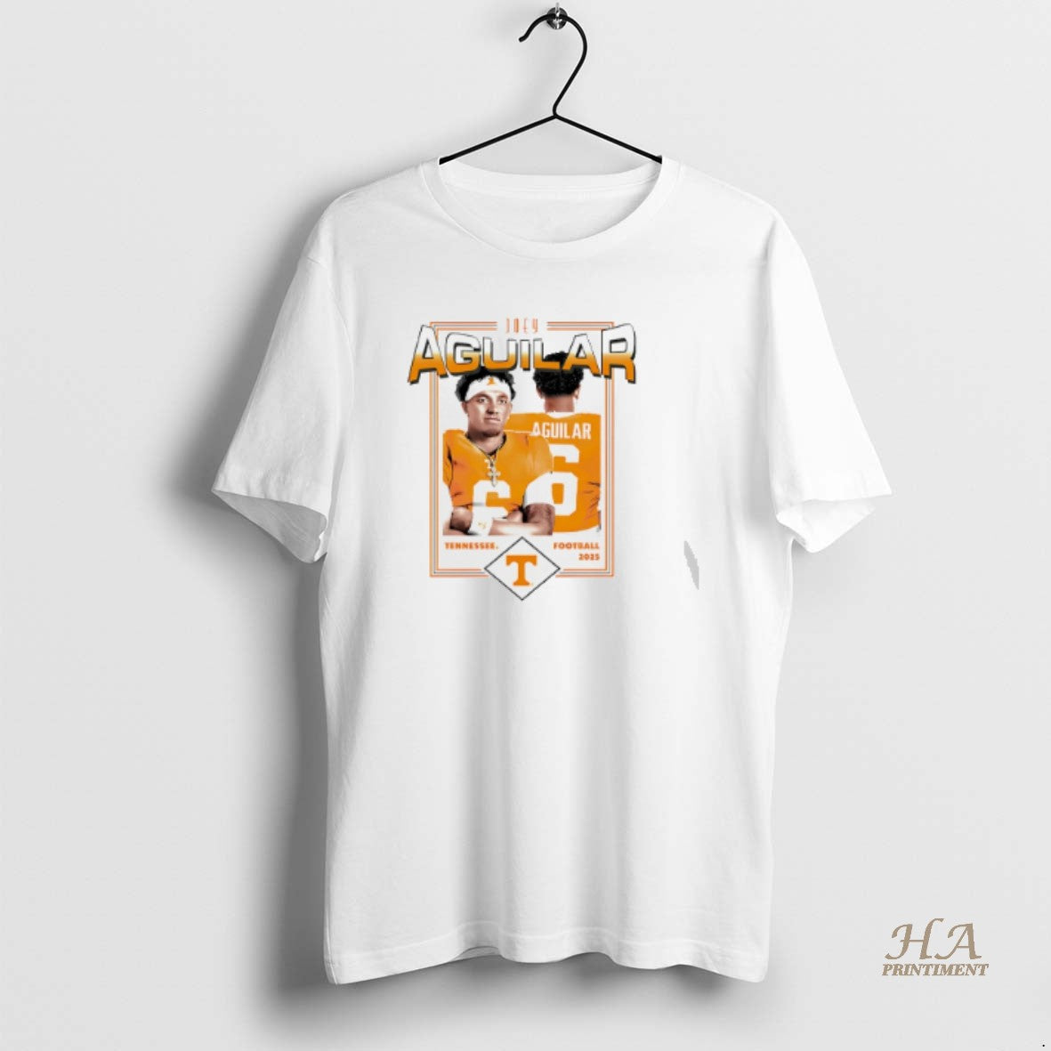 Official Joey Aguilar Tennessee Volunteers Illustrated Shirt Hoodie Sweatshirt | PurePodTees.com