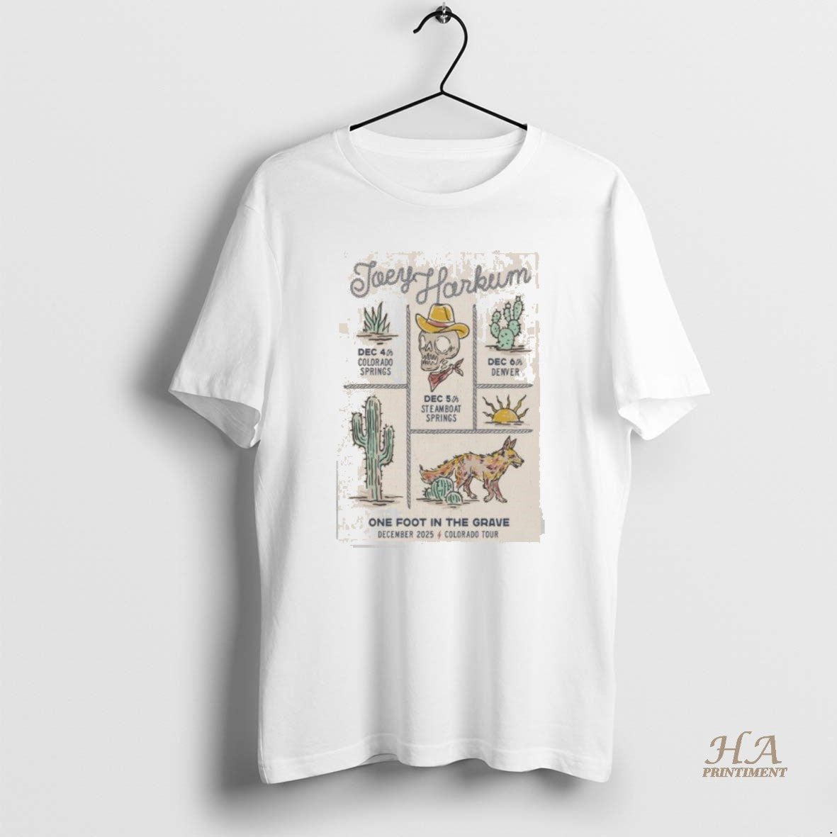 Official Joey Harkum Colorado Tour On Dec 4 6 2025 Shirt Hoodie Sweatshirt | PurePodTees.com