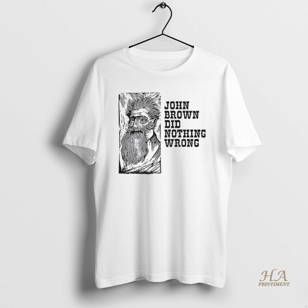 Official John Brown Did Nothing Wrong Art Vintage Shirt Hoodie Sweatshirt | PurePodTees.com