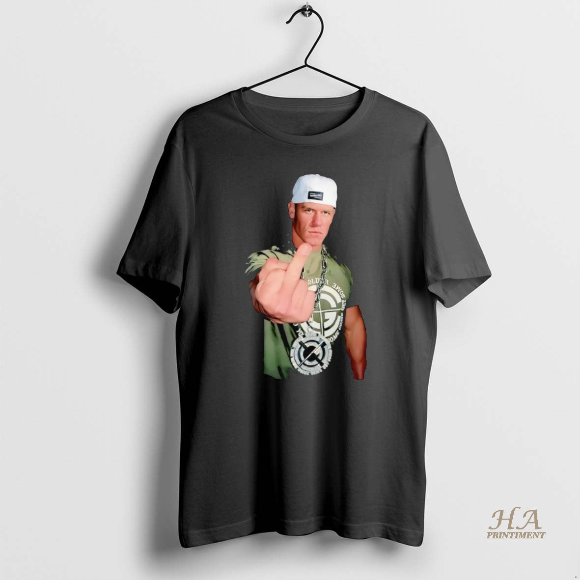 Official John Cena Middle Finger Shirt Hoodie Sweatshirt | PurePodTees.com