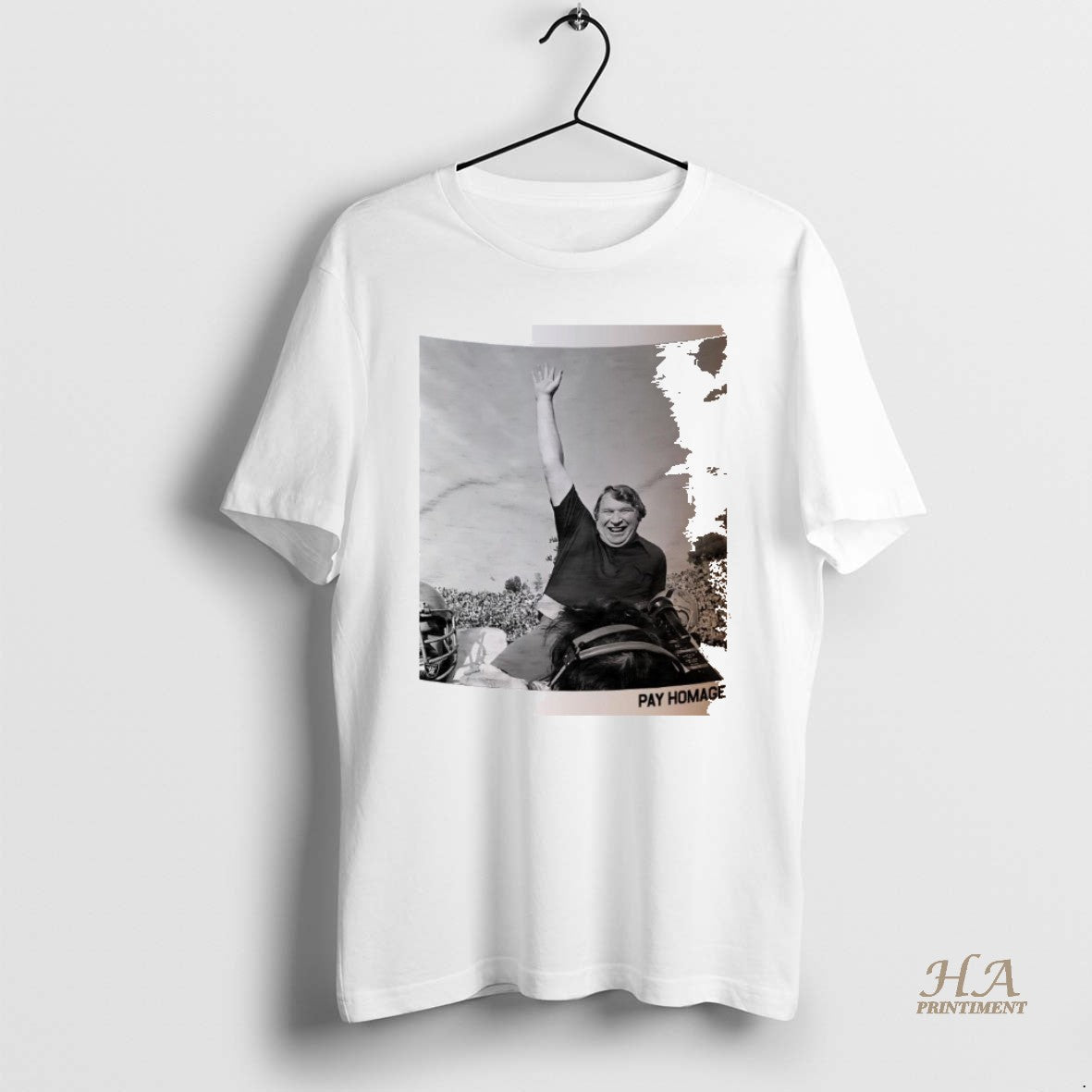 Official John Madden Pay Homage Image Shirt Hoodie Sweatshirt | PurePodTees.com