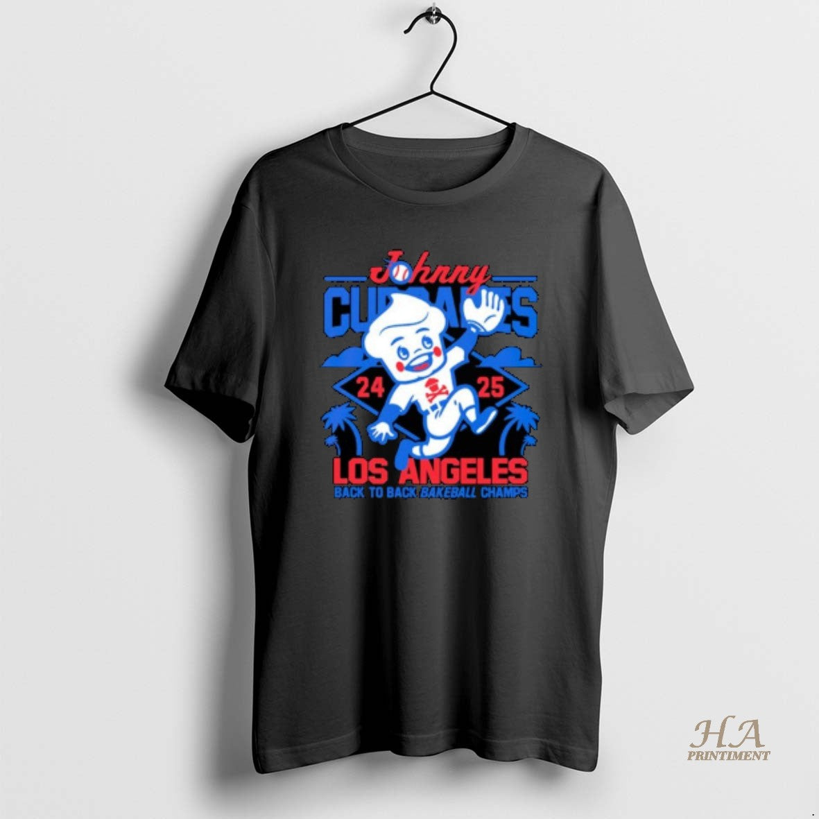 Official Johnny Cupcakes X Los Angeles Dodgers Back To Back Bakeball Champions 2025 Shirt Hoodie Sweatshirt | PurePodTees.com
