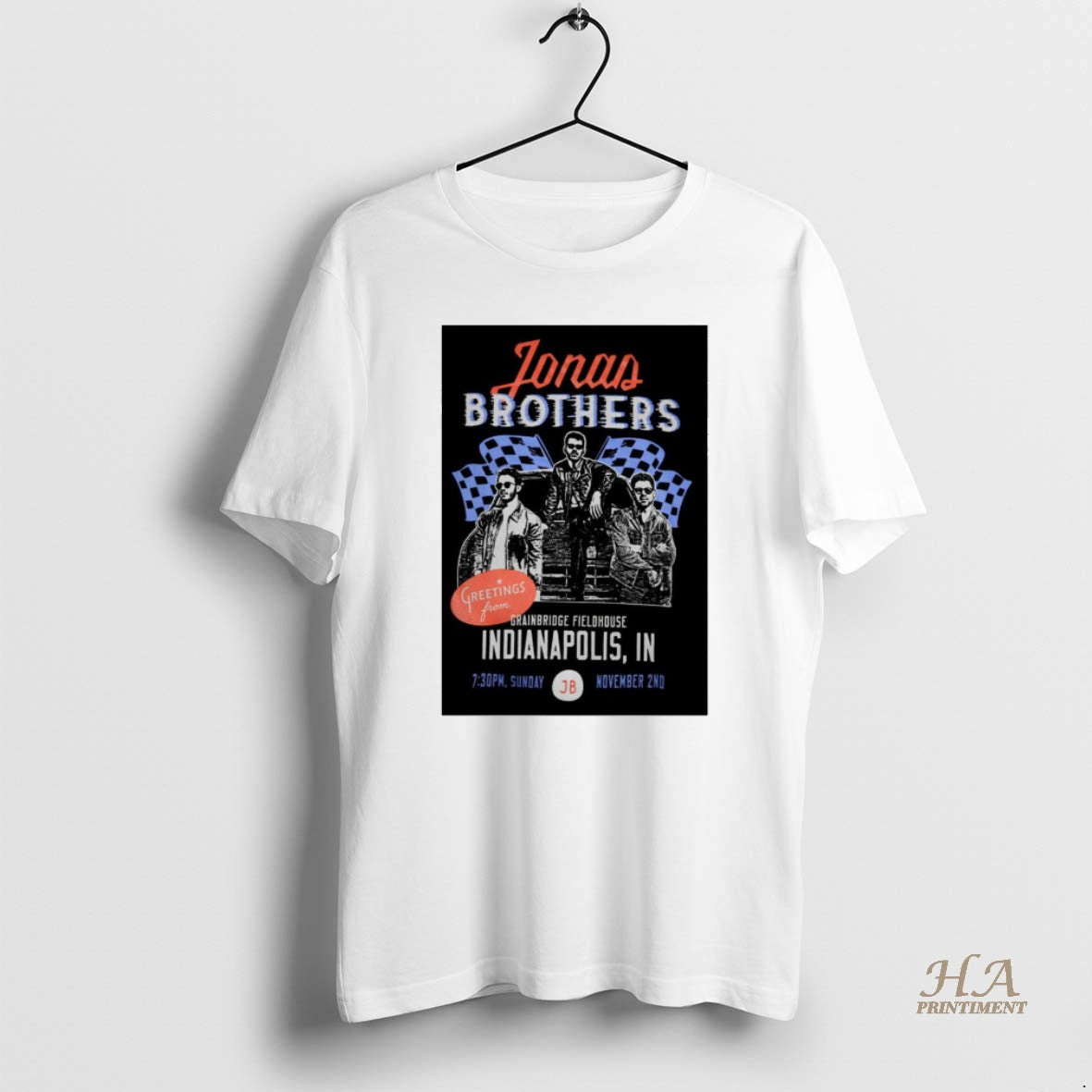 Official Jonas Brothers November 02 2025 Gainbridge Fieldhouse Indianapolis In Shirt Hoodie Sweatshirt | PurePodTees.com