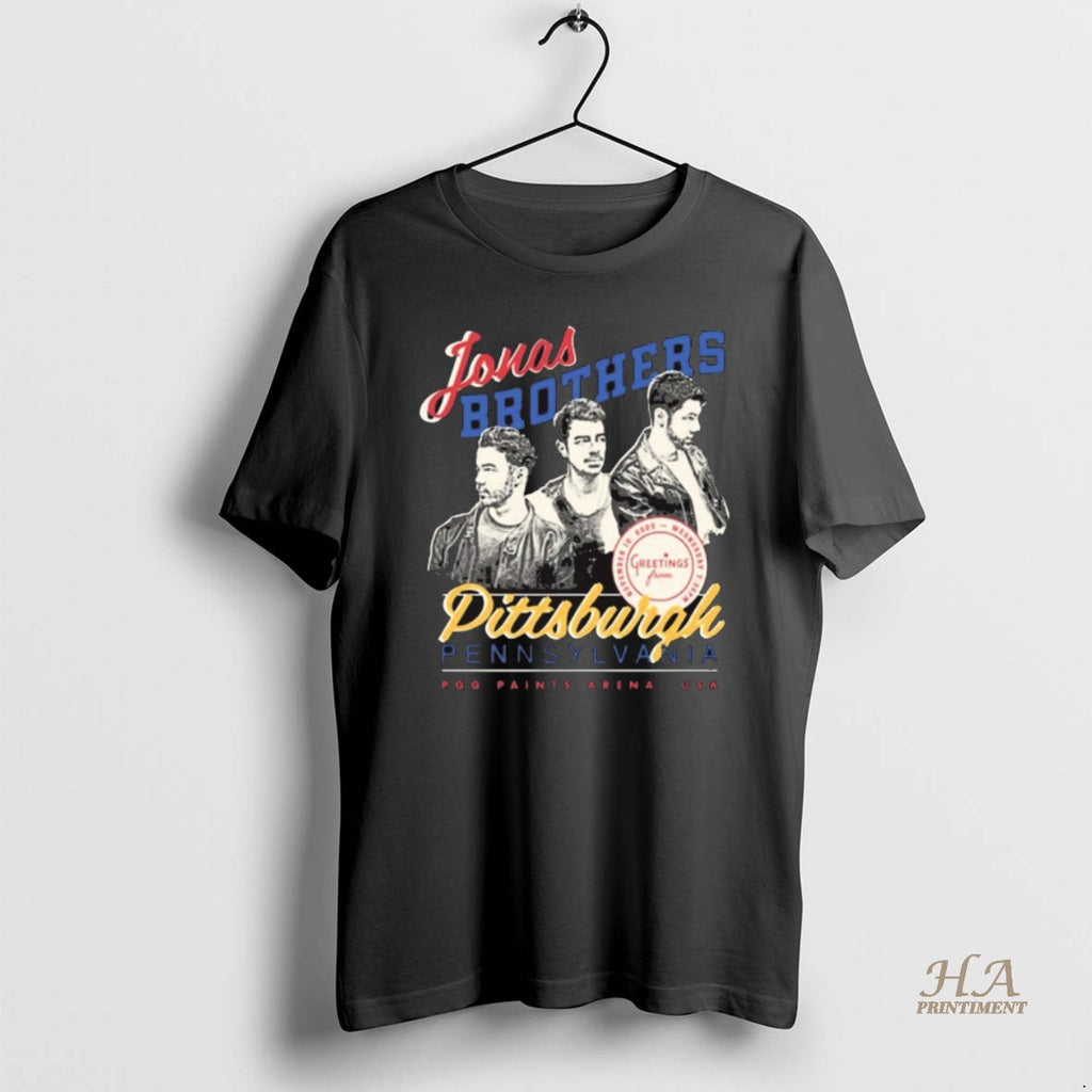 Official Jonas Brothers November 12 2025 Pittsburgh Pa Ppg Paints Arena Usa Shirt Hoodie Sweatshirt | PurePodTees.com