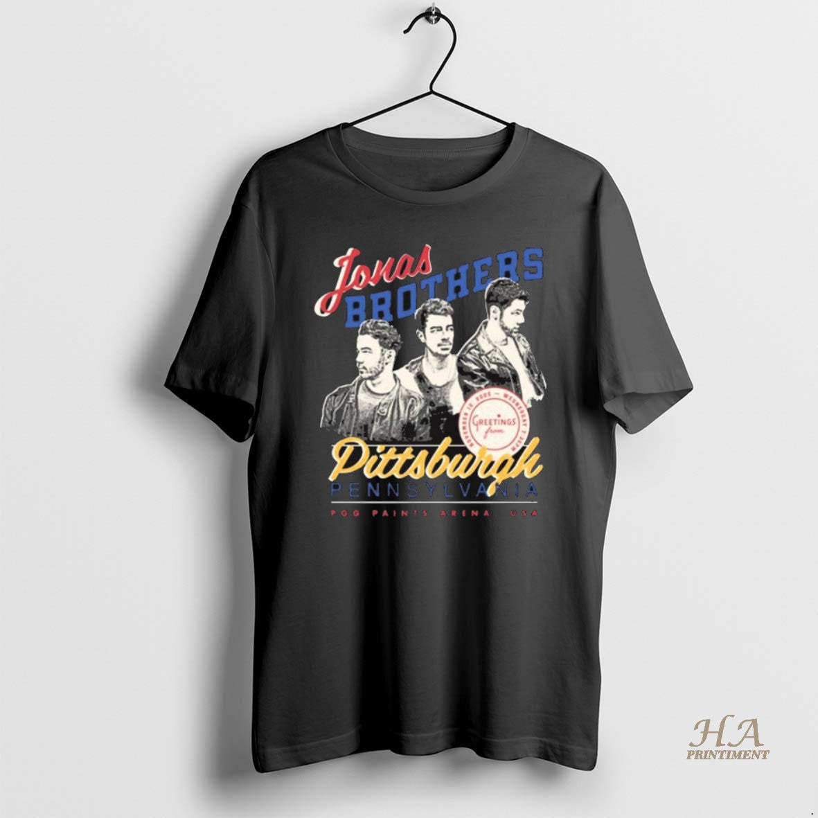 Official Jonas Brothers November 12 2025 Pittsburgh Pa Ppg Paints Arena Usa Shirt Hoodie Sweatshirt | PurePodTees.com