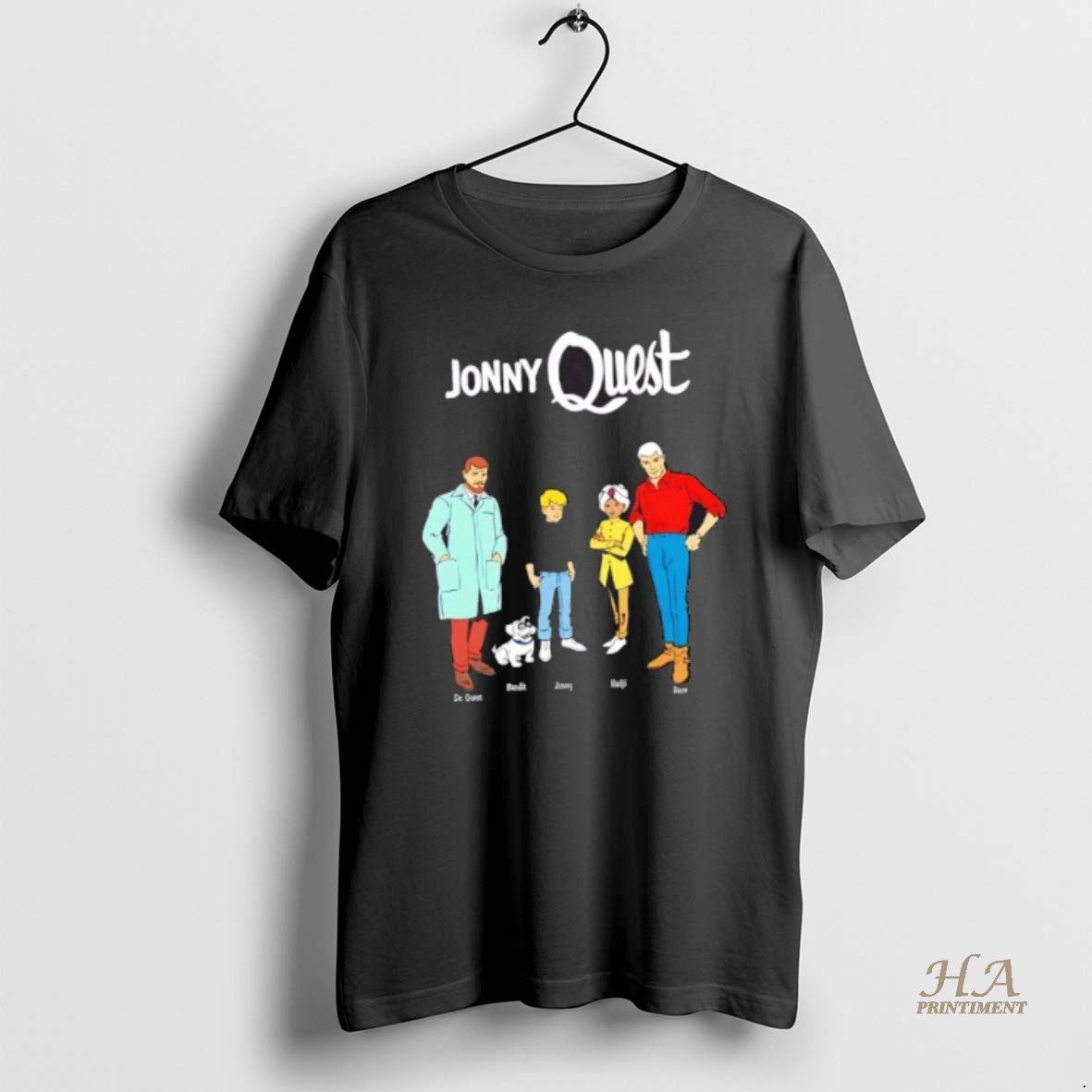 Official Jonny Quest 1964 Hadji Dr Quest Bannon Shirt Hoodie Sweatshirt | PurePodTees.com