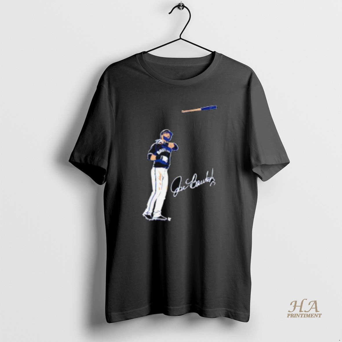 Official Jose Bautista The Bat Flip Signature Shirt Hoodie Sweatshirt | PurePodTees.com