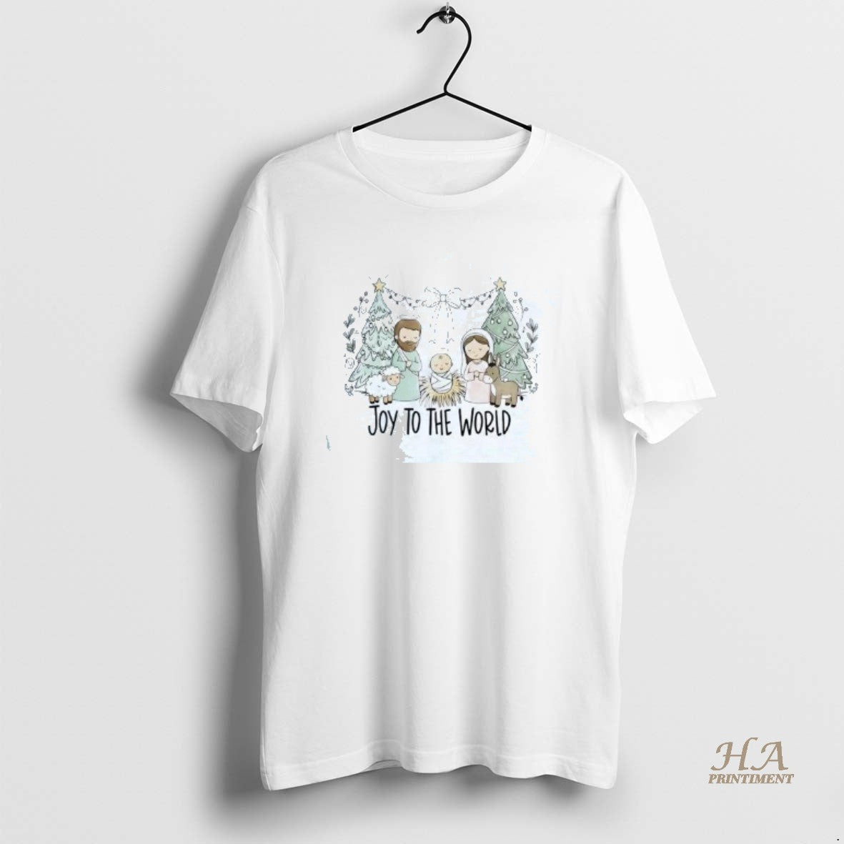 Official Joy To The World Christmas Shirt Hoodie Sweatshirt | PurePodTees.com