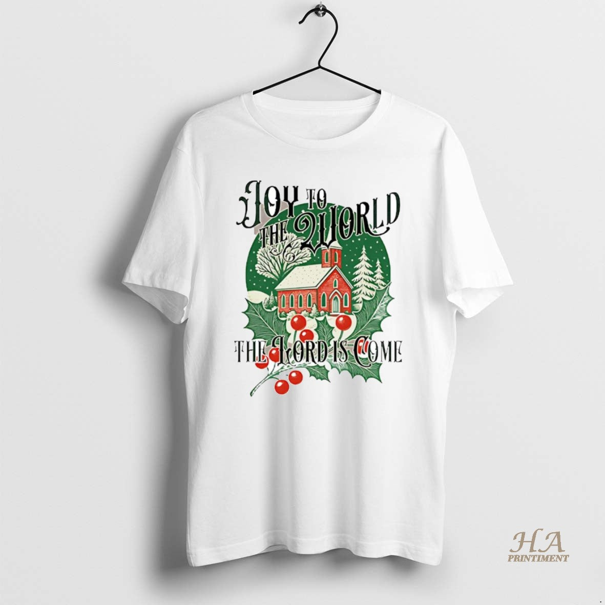 Official Joy To The World The Lord Is Come Christmas Shirt Hoodie Sweatshirt | PurePodTees.com
