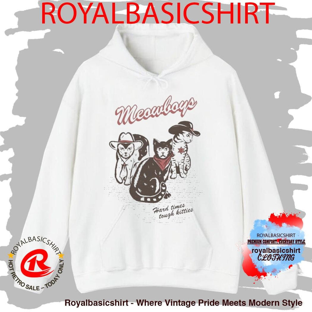 Joywave Meowboys Hard Times Tough Kitties Shirt