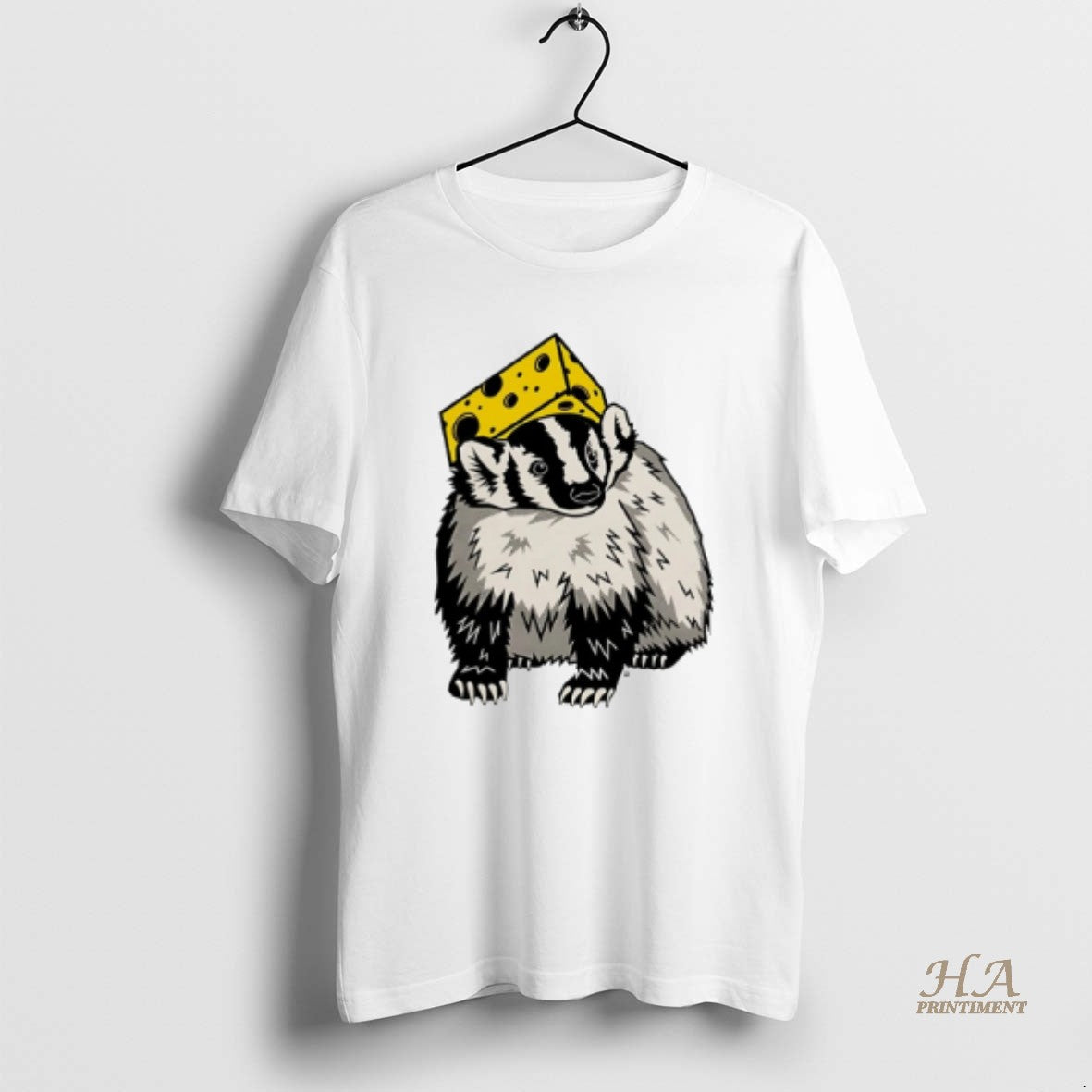 Official Just A Badger With Some Cheese Shirt Hoodie Sweatshirt | PurePodTees.com