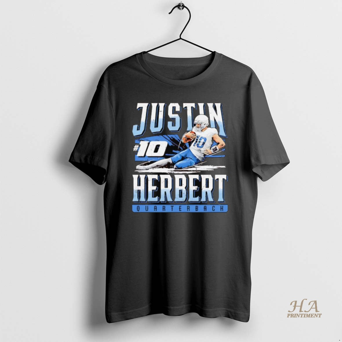 Official Justin Herbert Quarterback Los Angeles Chargers Shirt Hoodie Sweatshirt | PurePodTees.com