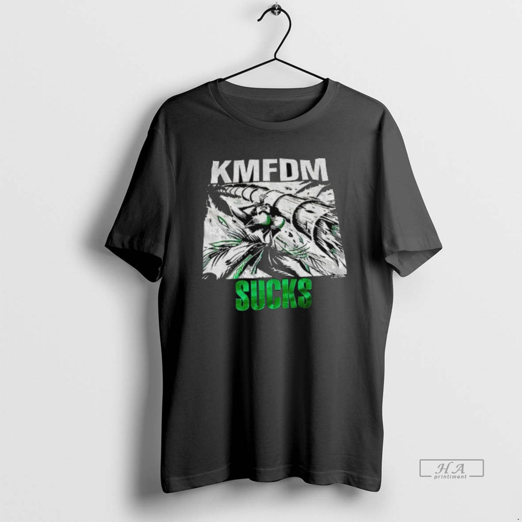 Official Kmfdm Sucks Band Vintage