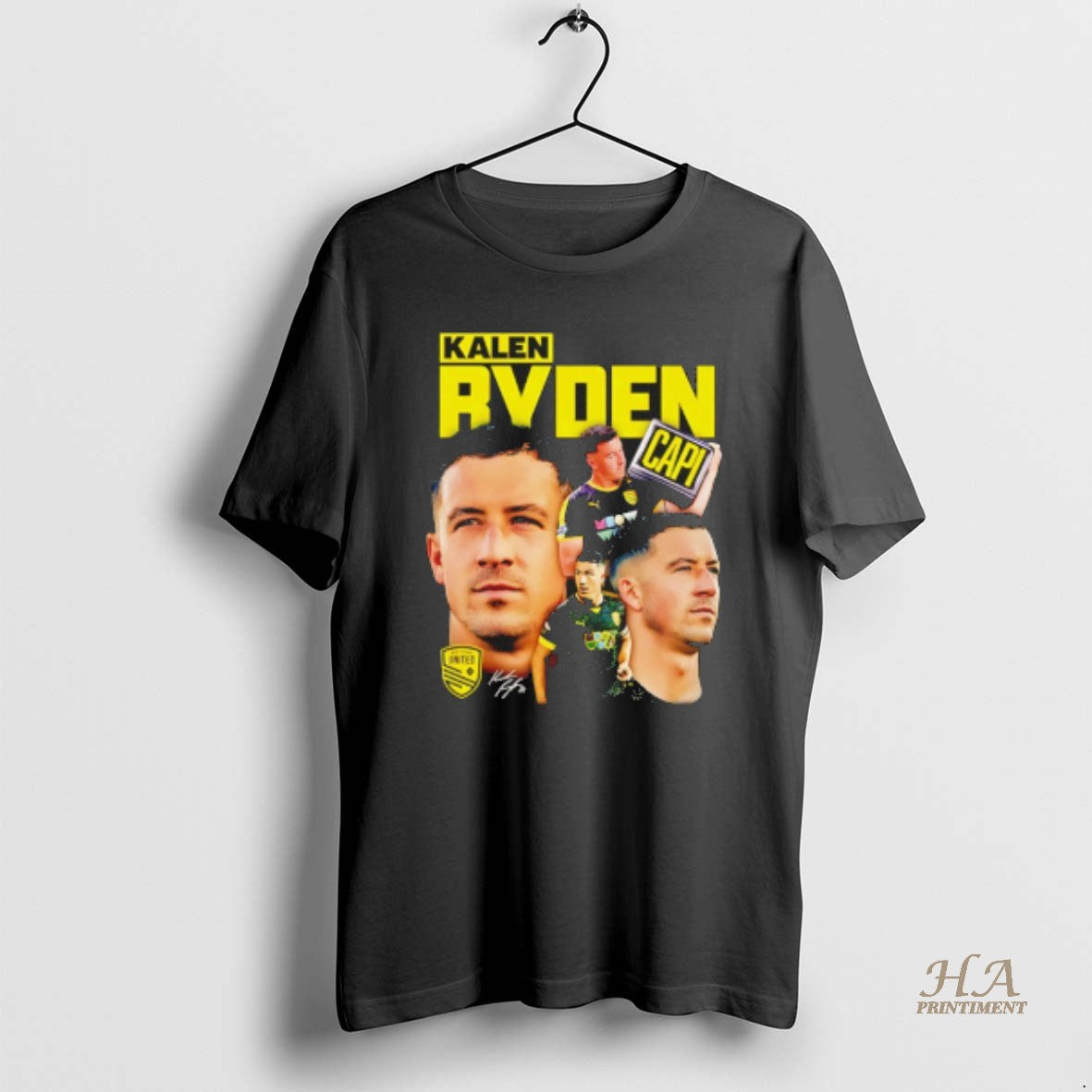 Official Kalen Ryden Capi New Mexico United Autographed Bootleg Vintage Shirt Hoodie Sweatshirt | PurePodTees.com