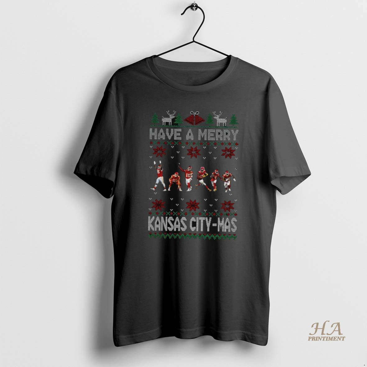 Official Kansas City Chiefs Football Have A Merry Kansas City Mas Merry Christmas Shirt Hoodie Sweatshirt | PurePodTees.com