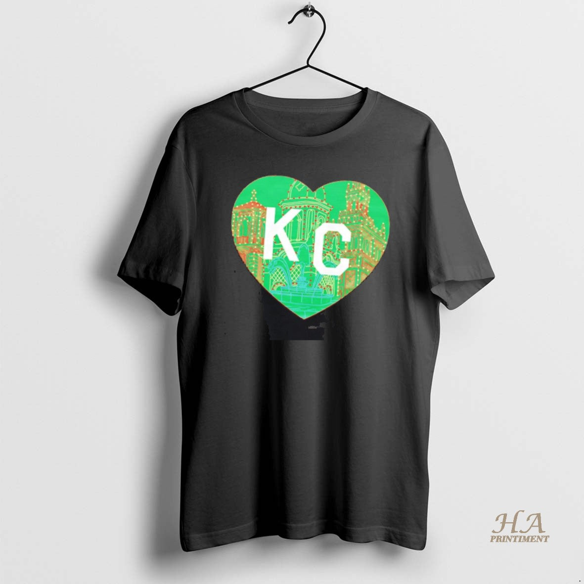 Official Kansas City Heart Plaza Lights Christmas Shirt Hoodie Sweatshirt | PurePodTees.com