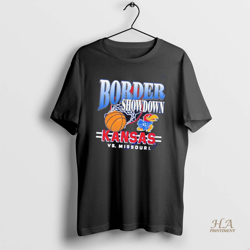 Official Kansas Jayhawks Vs Missouri Border Showdown Shirt Hoodie Sweatshirt | PurePodTees.com