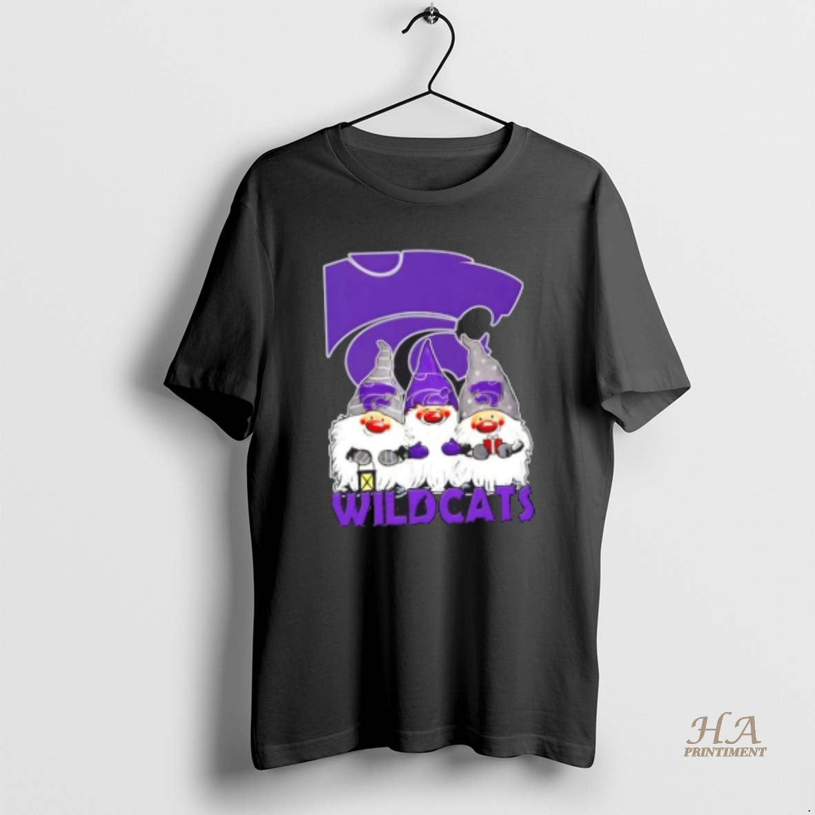 Official Kansas State Wildcats X Gnomes Xmas Christmas Shirt Hoodie Sweatshirt | PurePodTees.com
