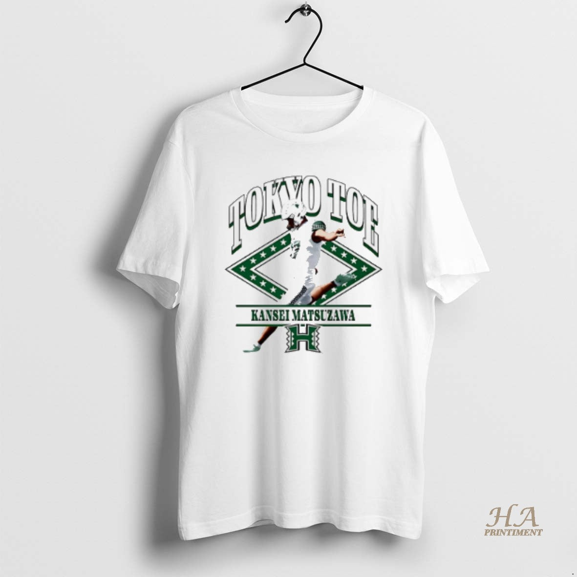 Official Kansei Matsuzawa Hawaii Rainbow Warriors Illustrated Shirt Hoodie Sweatshirt | PurePodTees.com