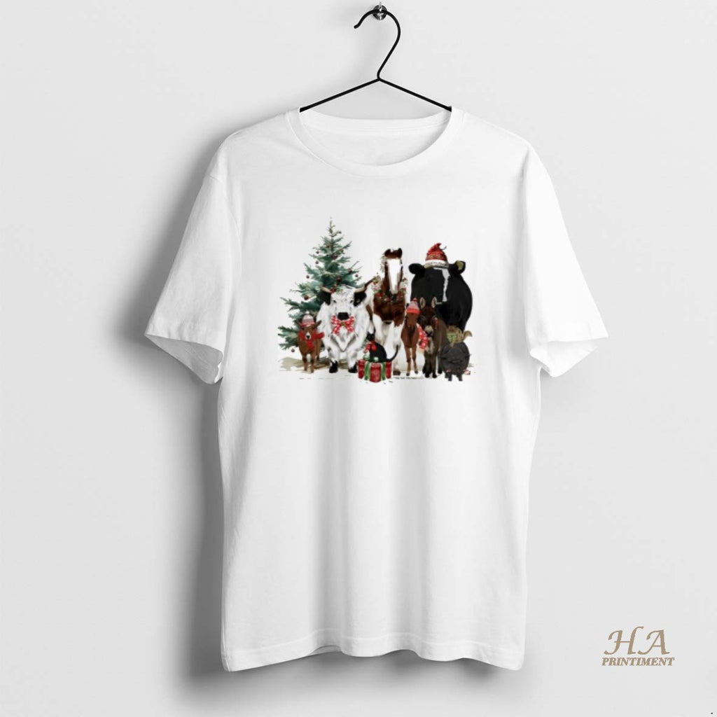 Official Katie Van Slyke Festive Farm Shirt Hoodie Sweatshirt | PurePodTees.com