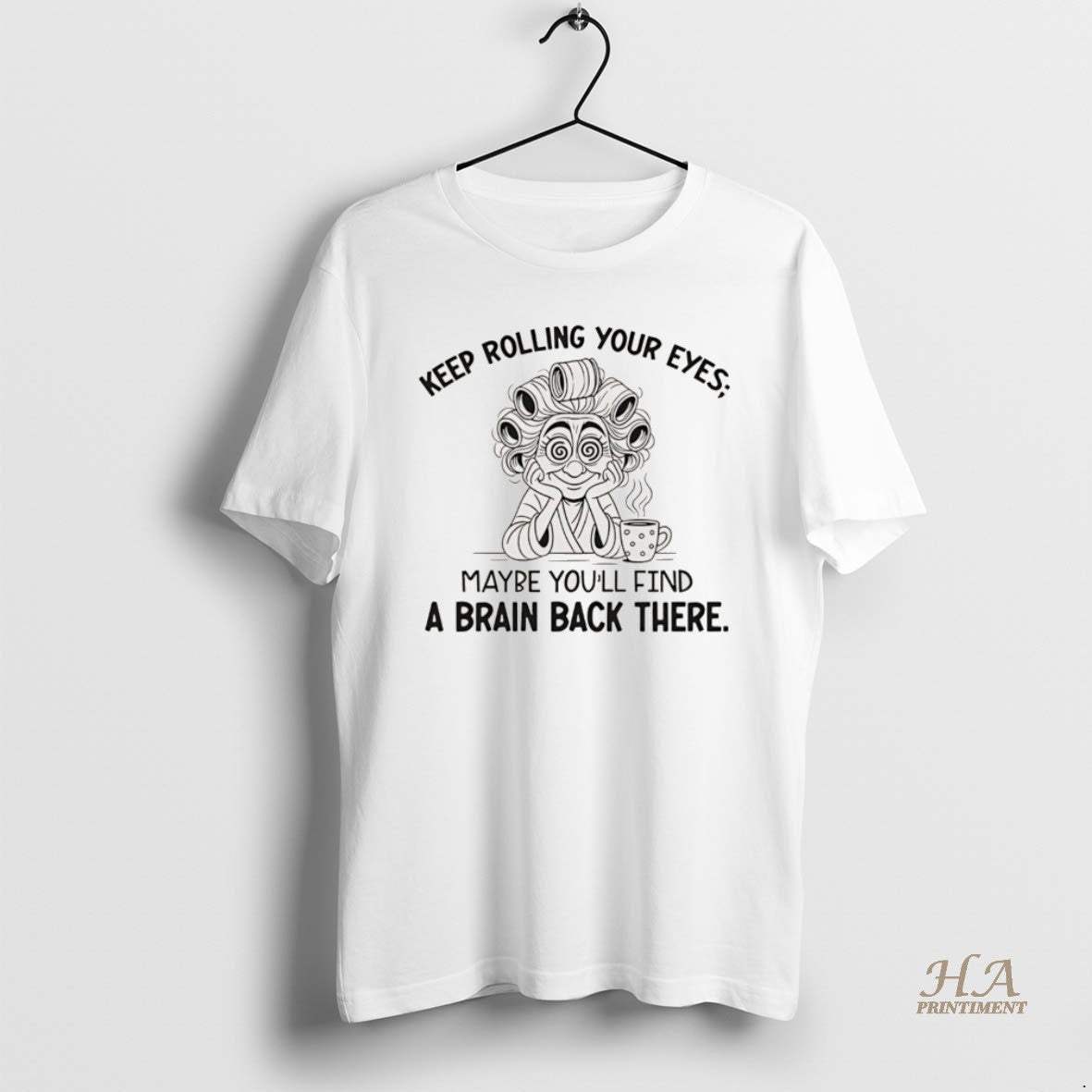 Official Keep Rolling Your Eyes Maybe Youll Find A Brain Back There Christmas Shirt Hoodie Sweatshirt | PurePodTees.com