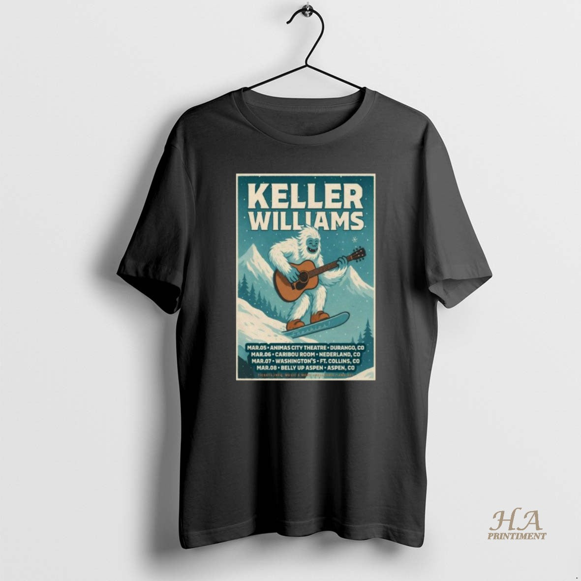 Official Keller Williams Winter 2026 Shows Long Sleve Shirt Hoodie Sweatshirt | PurePodTees.com