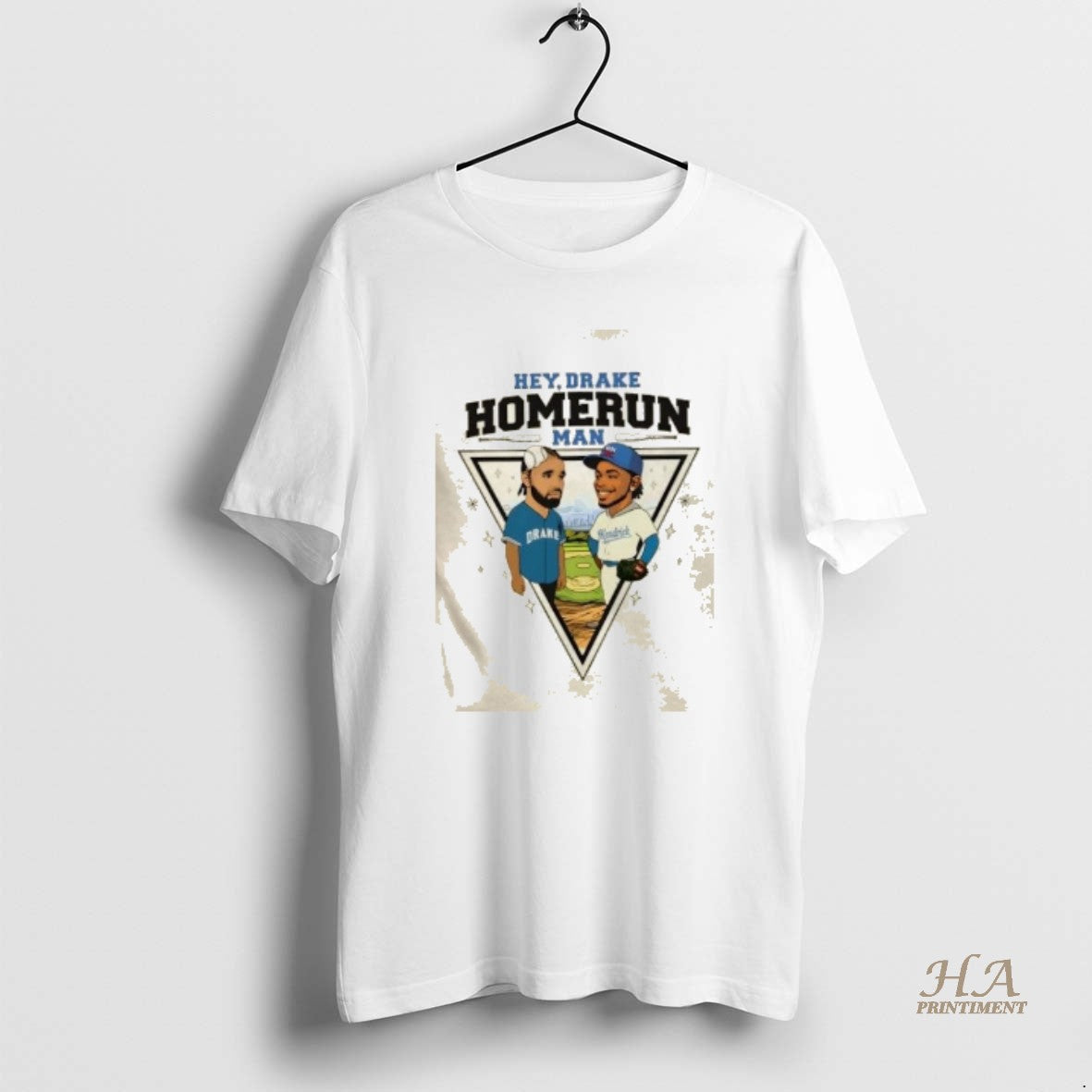Official Kendrick Lamar Hey Drake Homerun Man Baseball Graphic Shirt Hoodie Sweatshirt | PurePodTees.com