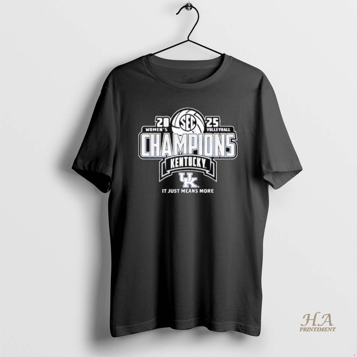 Official Kentucky Wildcats 2025 Sec Volleyball Regular Season Champions Locker Room Shirt Hoodie Sweatshirt | PurePodTees.com