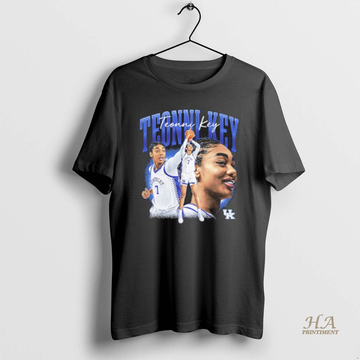 Official Kentucky Wildcats Volleyball Teonni Key Player Collage Vintage Shirt Hoodie Sweatshirt | PurePodTees.com