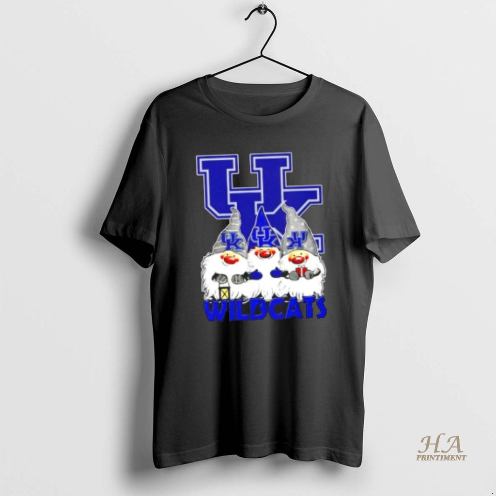 Official Kentucky Wildcats X Gnomes Xmas Christmas Shirt Hoodie Sweatshirt | PurePodTees.com
